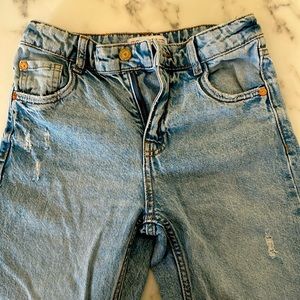 Zara girls wide leg jeans. Only Worn 2 x.